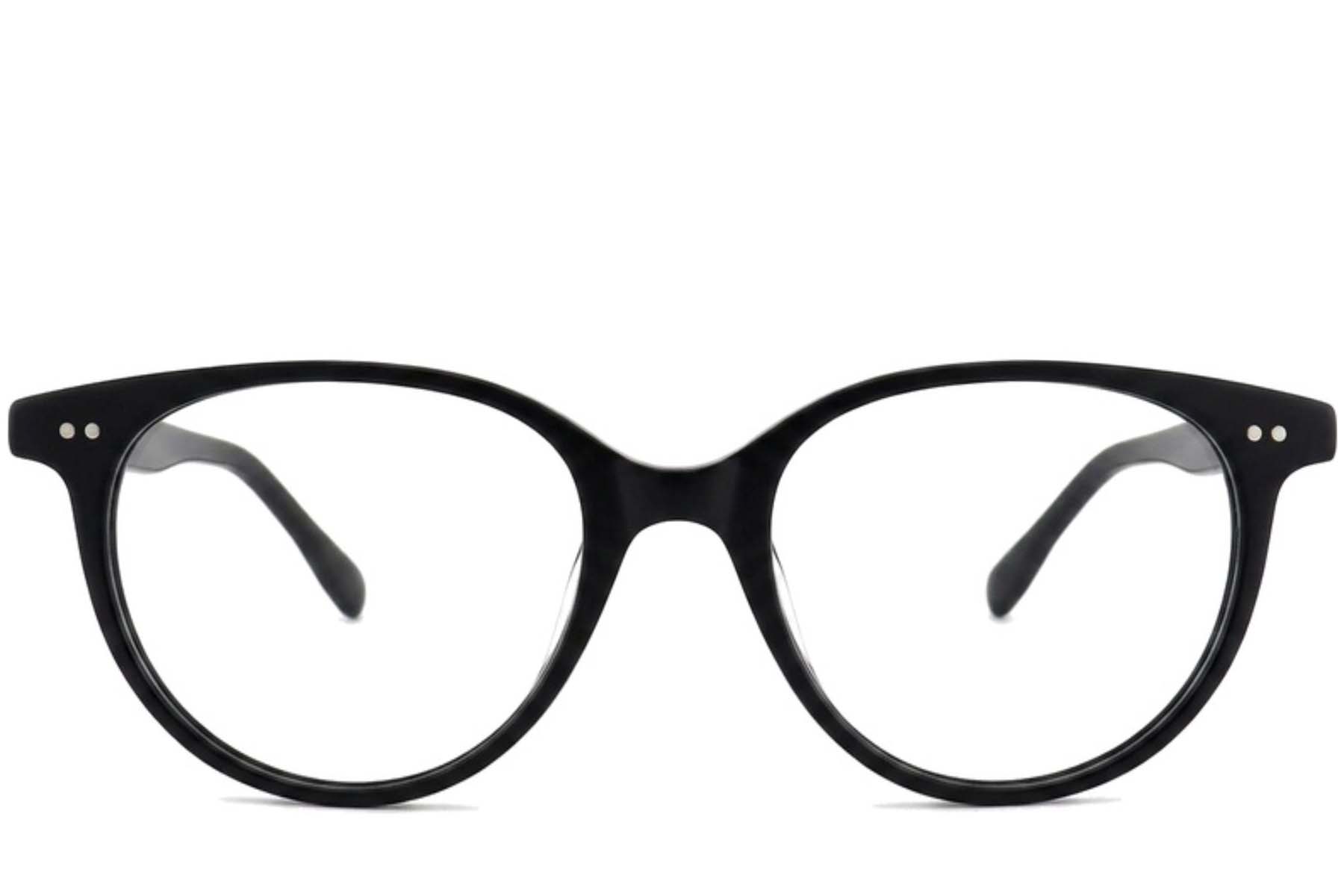 BS2012-2315_Black_Oval_Plastic_Glasses_corner-front