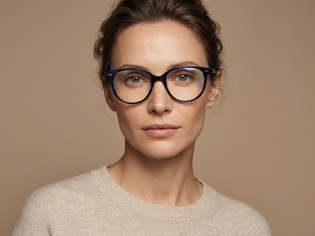 BS2012-2317_Blue_Oval_Plastic_Glasses-tryon_female
