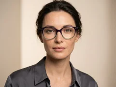 BS2012-2319_Purple_Oval_Plastic_Glasses-tryon_female