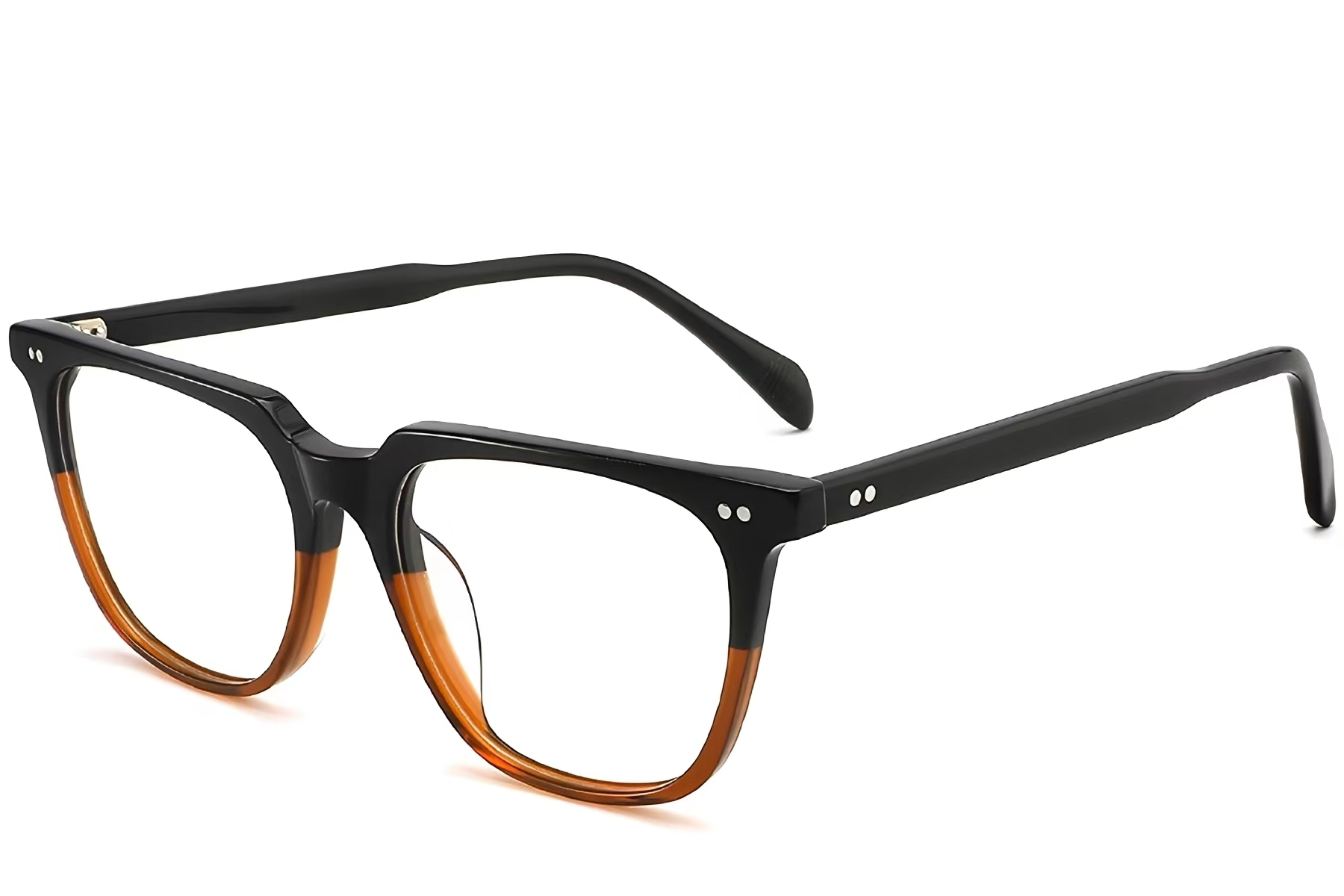 BS2012-2323_Brown_Rectangular_Plastic_Glasses_corner