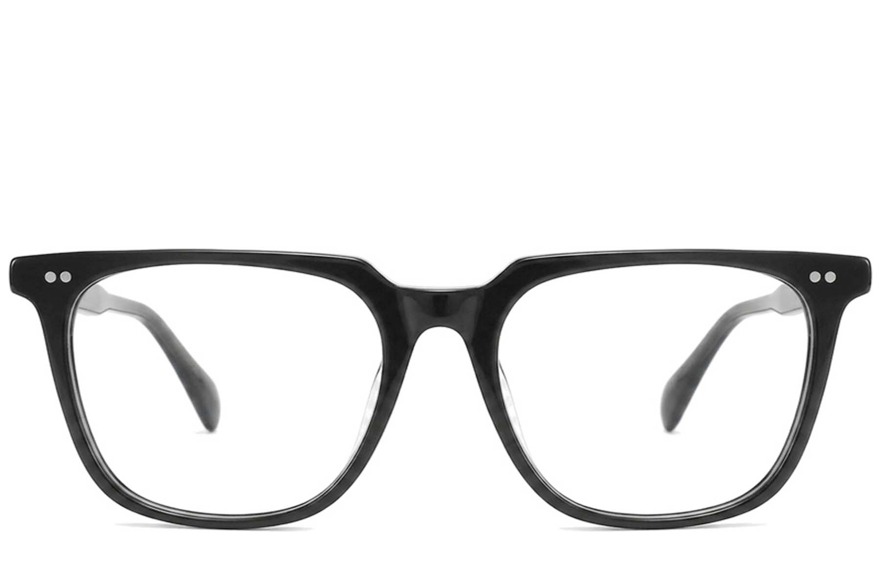BS2012-2324_Grey_Rectangular_Plastic_Glasses_corner-front