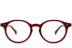 BS2012-2328_Red_Oval_Plastic_Glasses_corner-front