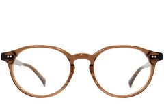 BS2012-2329_Brown_Oval_Plastic_Glasses_front