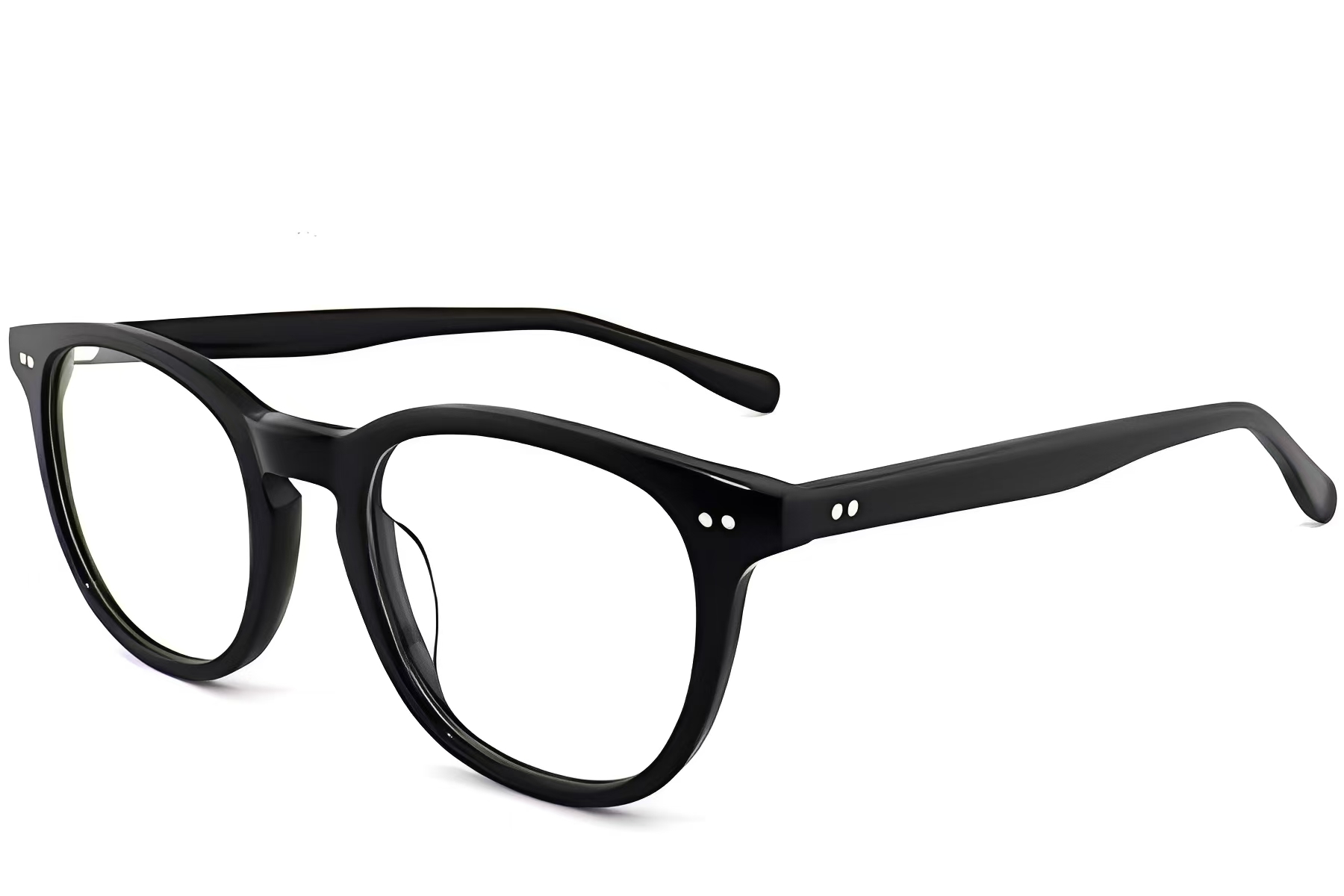 BS2012-2330_Black_Rectangular_Plastic_Glasses_corner