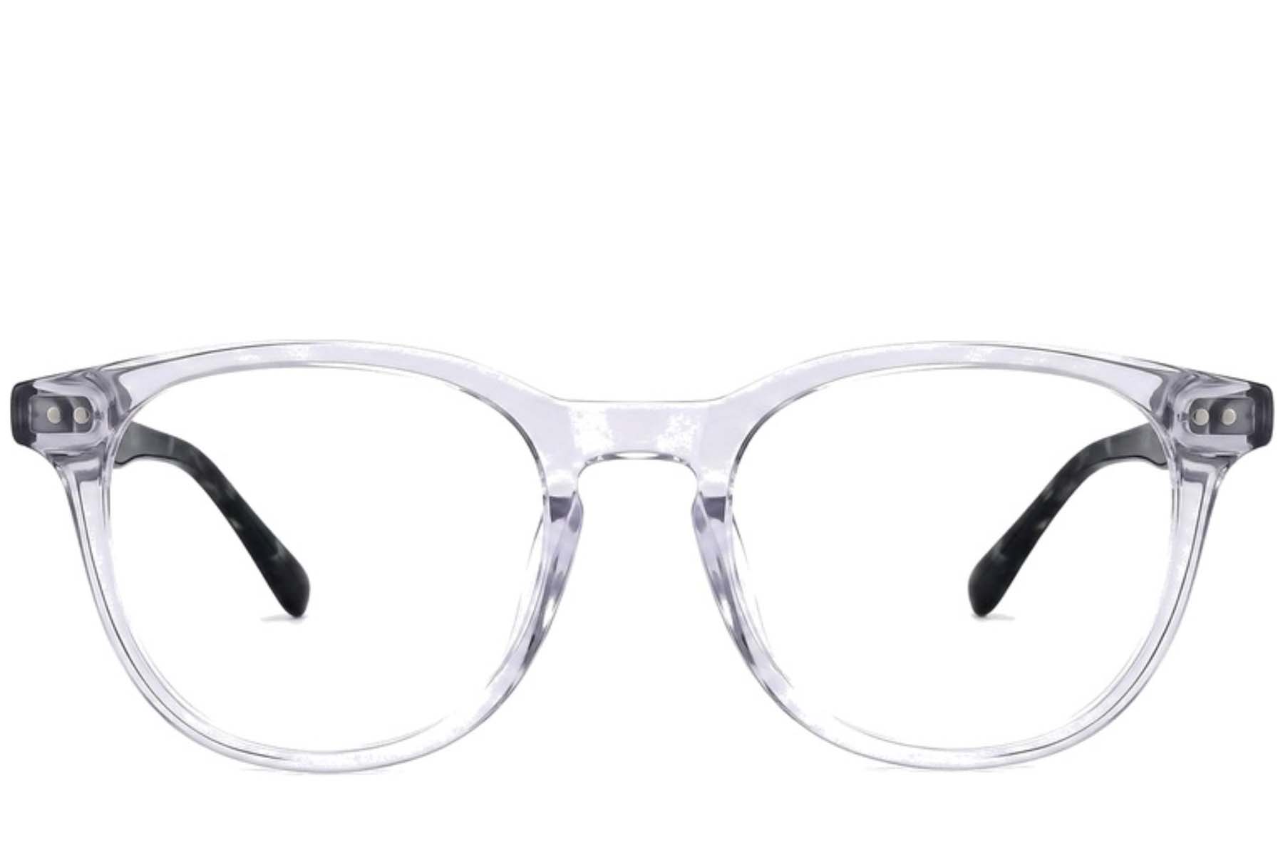BS2012-2331_Transparent_Rectangular_Plastic_Glasses_corner-front