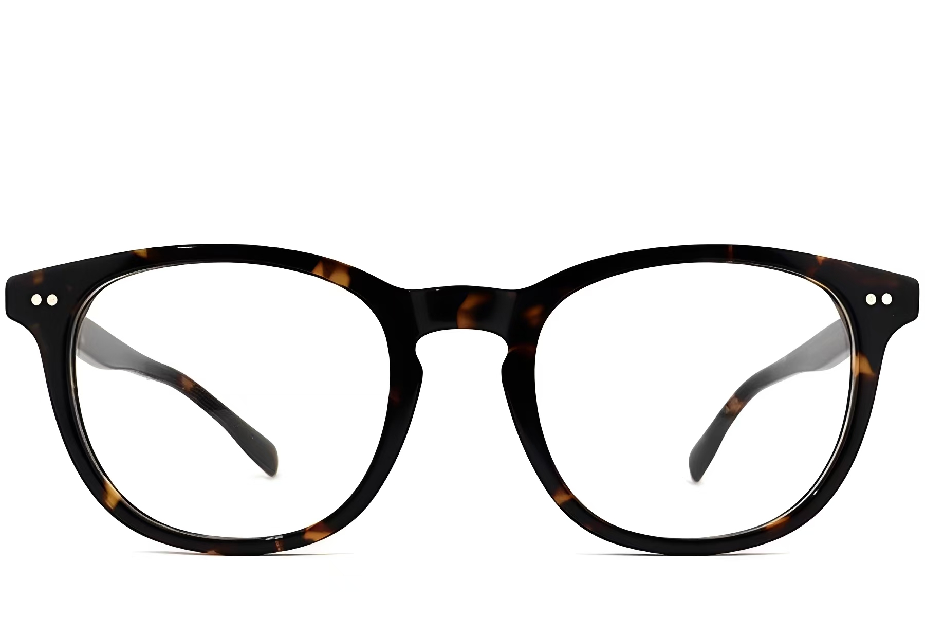BS2012-2332_Tortoiseshell_Rectangular_Plastic_Glasses_front