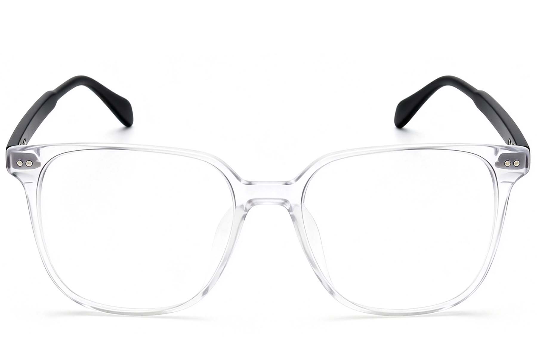 BS2012-2338_Transparent_Rectangular_Plastic_Glasses_corner-front