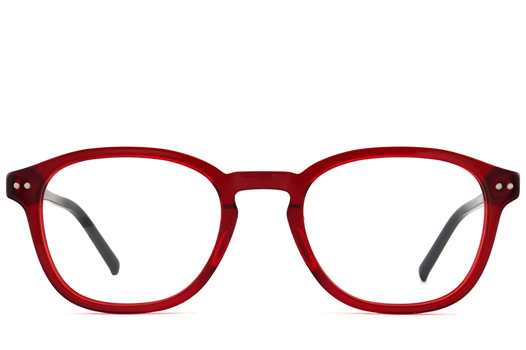 BS2012-2347_Red_Rectangular_Acetate_Glasses_front