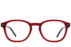 BS2012-2347_Red_Rectangular_Acetate_Glasses_front
