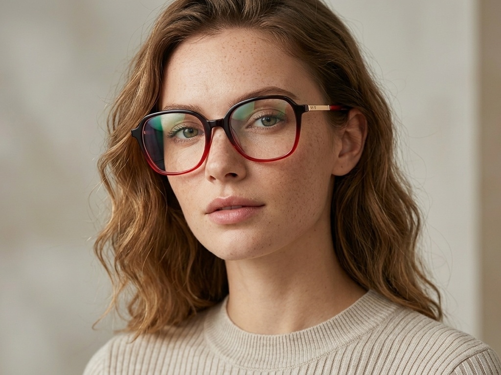 BS2012-2352_Red_Rectangular_Acetate_Glasses-tryon_female