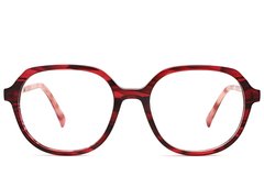 BS2012-2357_Pattern_Rectangular_Acetate_Glasses_front