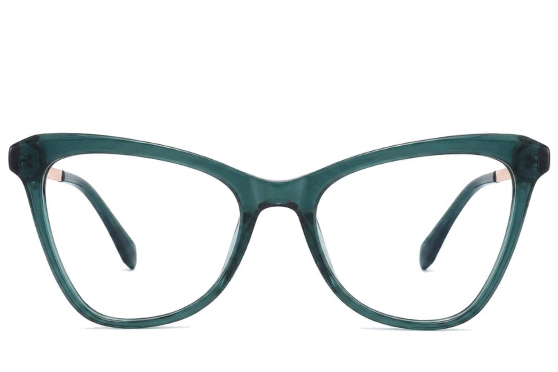 BS2012-2375_Green_Butterfly_Acetate_Glasses_corner-front