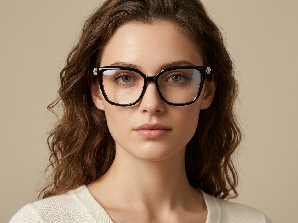 BS2012-2378_Black_Rectangular_Acetate_Glasses-tryon_female
