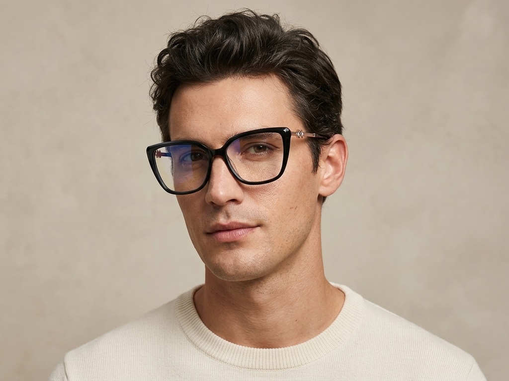 BS2012-2378_Black_Rectangular_Acetate_Glasses-tryon_male