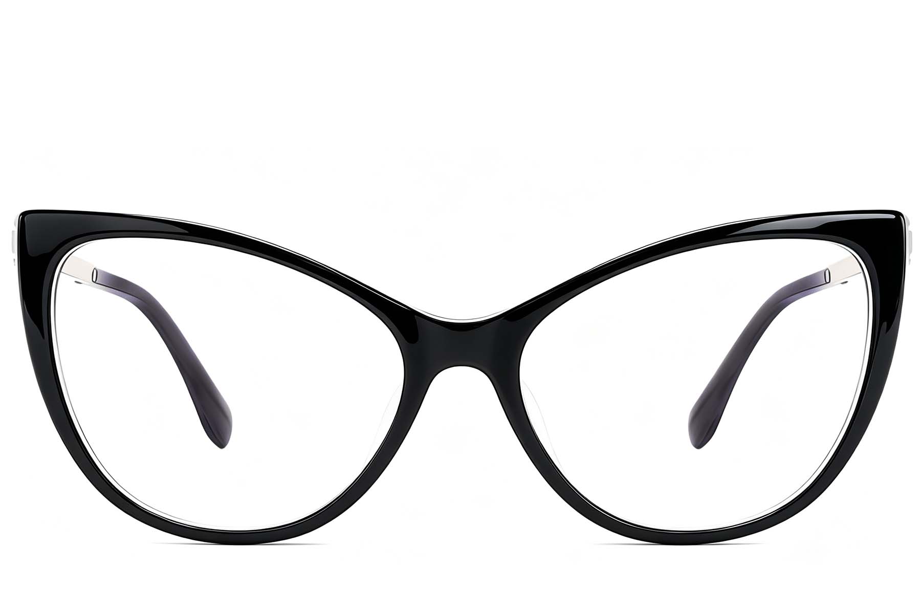 BS2012-2393_Black_Butterfly_Acetate_Glasses_corner-front