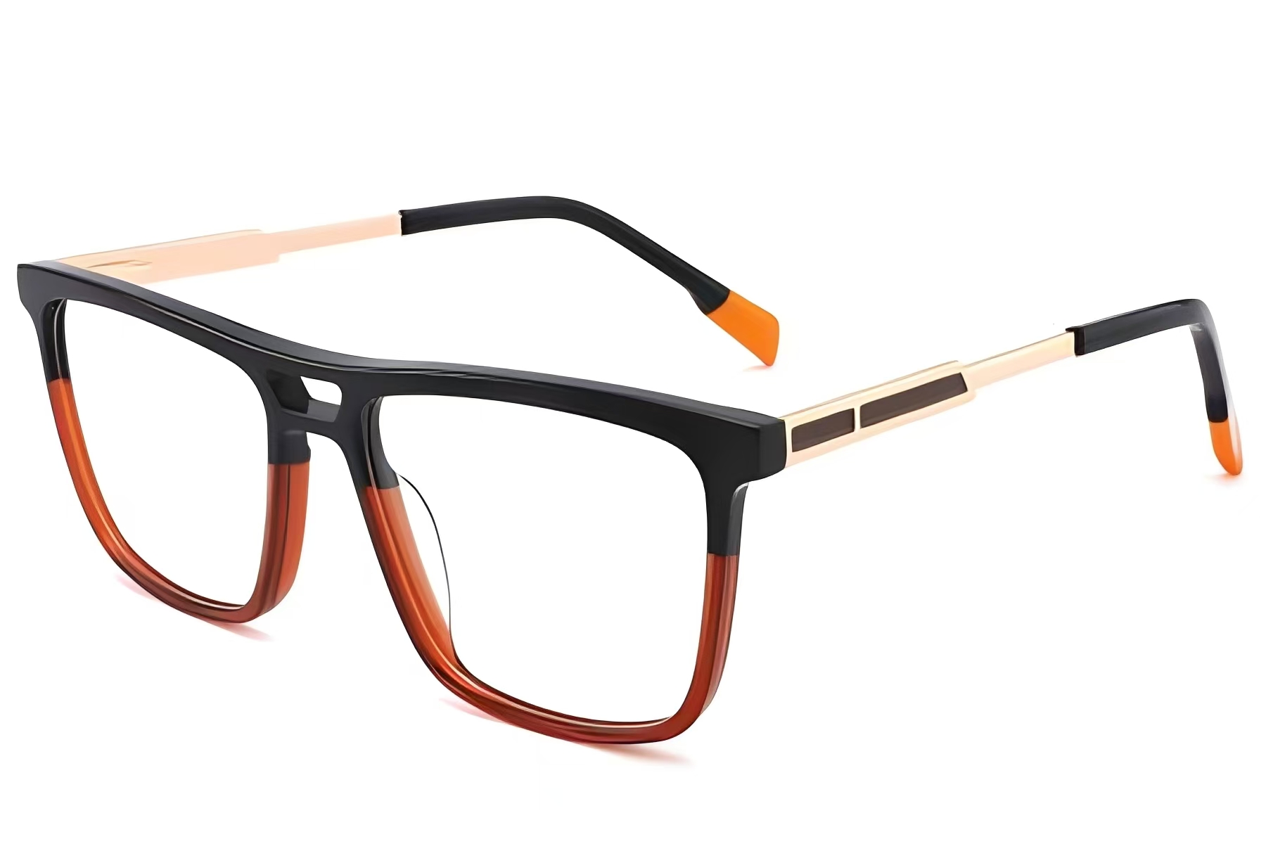 BS2012-2402_Orange_Rectangular_Acetate_Glasses_corner