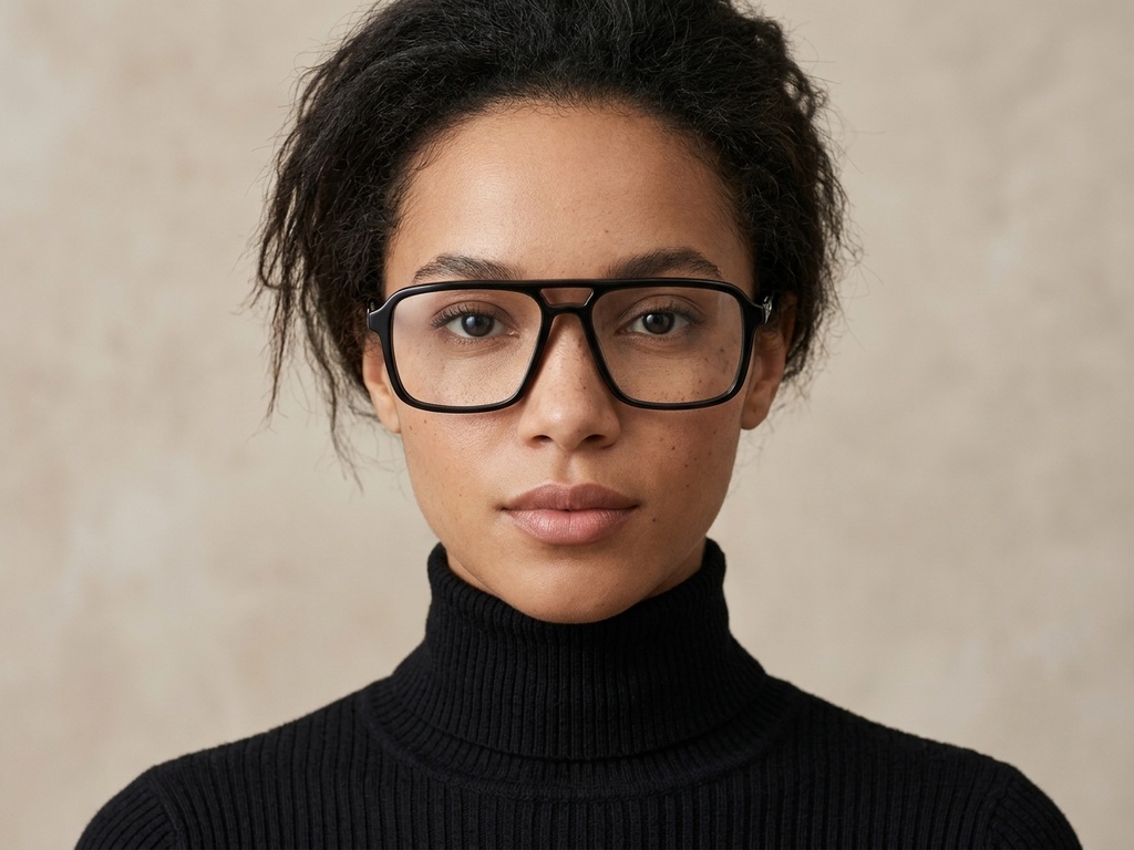BS2012-2407_Black_Aviator_Acetate_Glasses-tryon_female