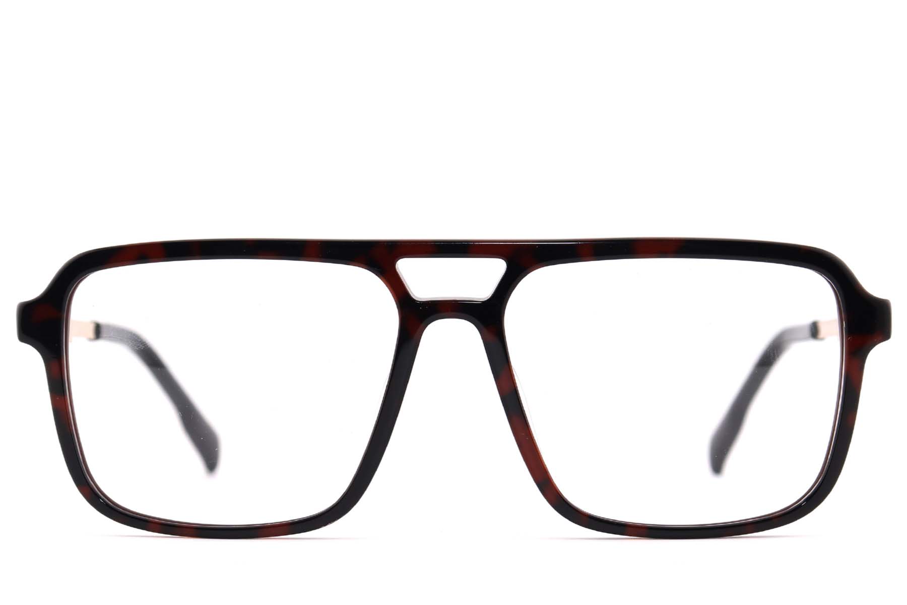 BS2012-2409_Brown_Aviator_Acetate_Glasses_front