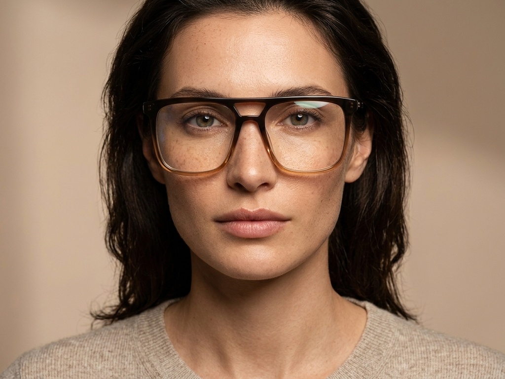 BS2012-2419_Brown_Aviator_Acetate_Glasses-tryon_female
