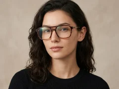 BS2012-2426_Brown_Aviator_Acetate_Glasses-tryon_female