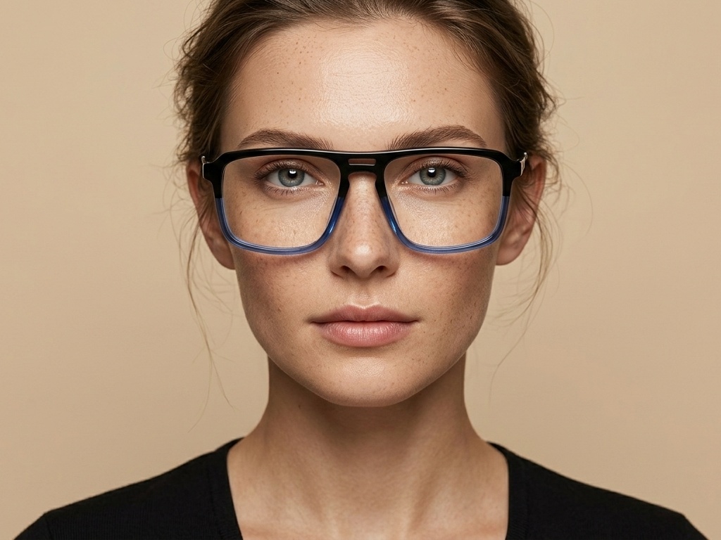 BS2012-2432_Blue_Aviator_Acetate_Glasses-tryon_female