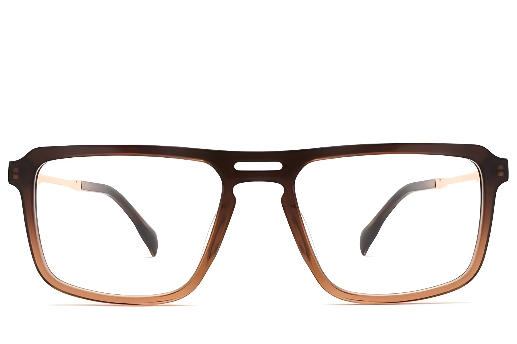 BS2012-2433_Brown_Aviator_Acetate_Glasses_front