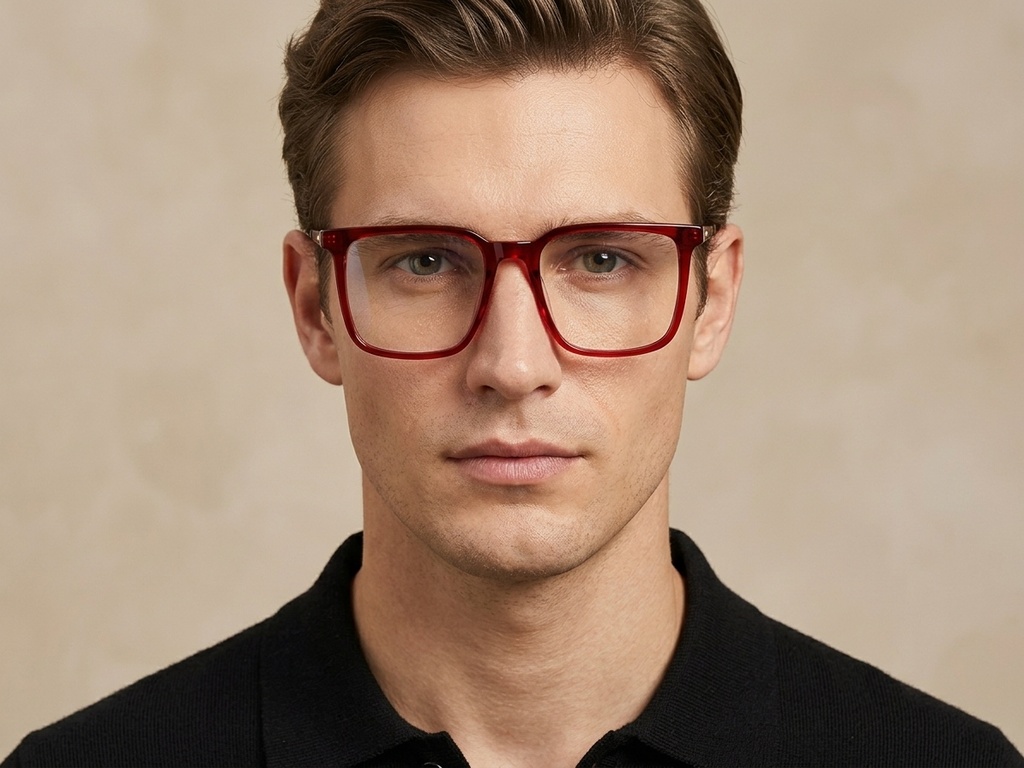 BS2012-2435_Red_Rectangular_Acetate_Glasses-tryon_male