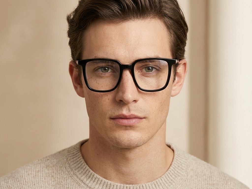 BS2012-2436_Black_Rectangular_Acetate_Glasses-tryon_male
