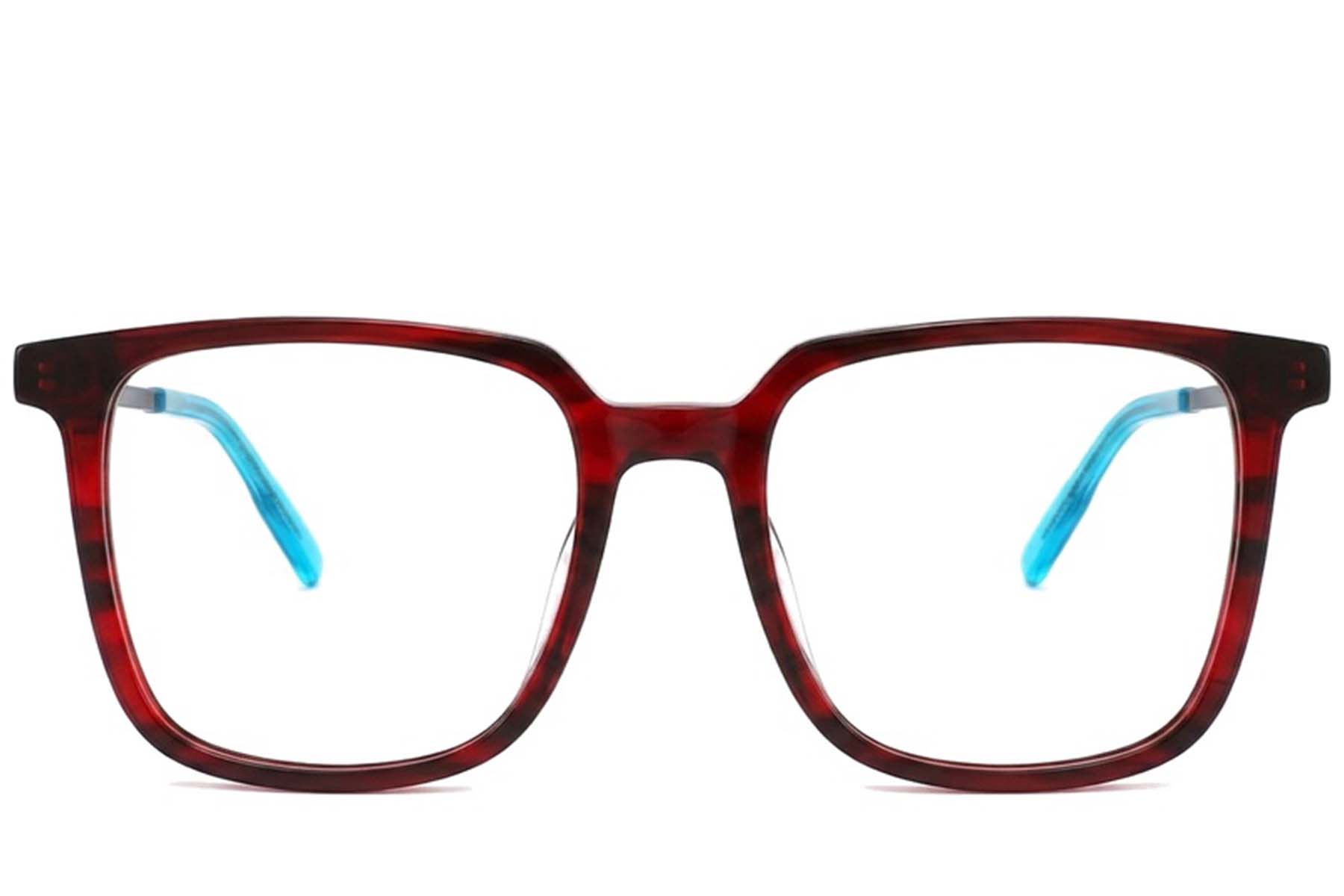 BS2012-2438_Red_Rectangular_Acetate_Glasses_corner-front