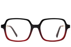 BS2012-2448_Red_Rectangular_Acetate_Glasses_front