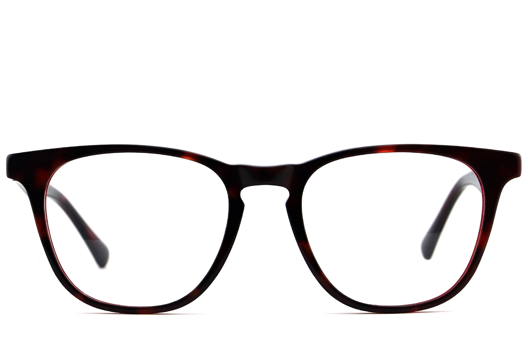 BS2012-2458_Red_Rectangular_Acetate_Glasses_front