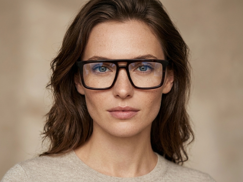 BS2012-2488_Brown_Aviator_Acetate_Glasses-tryon_female