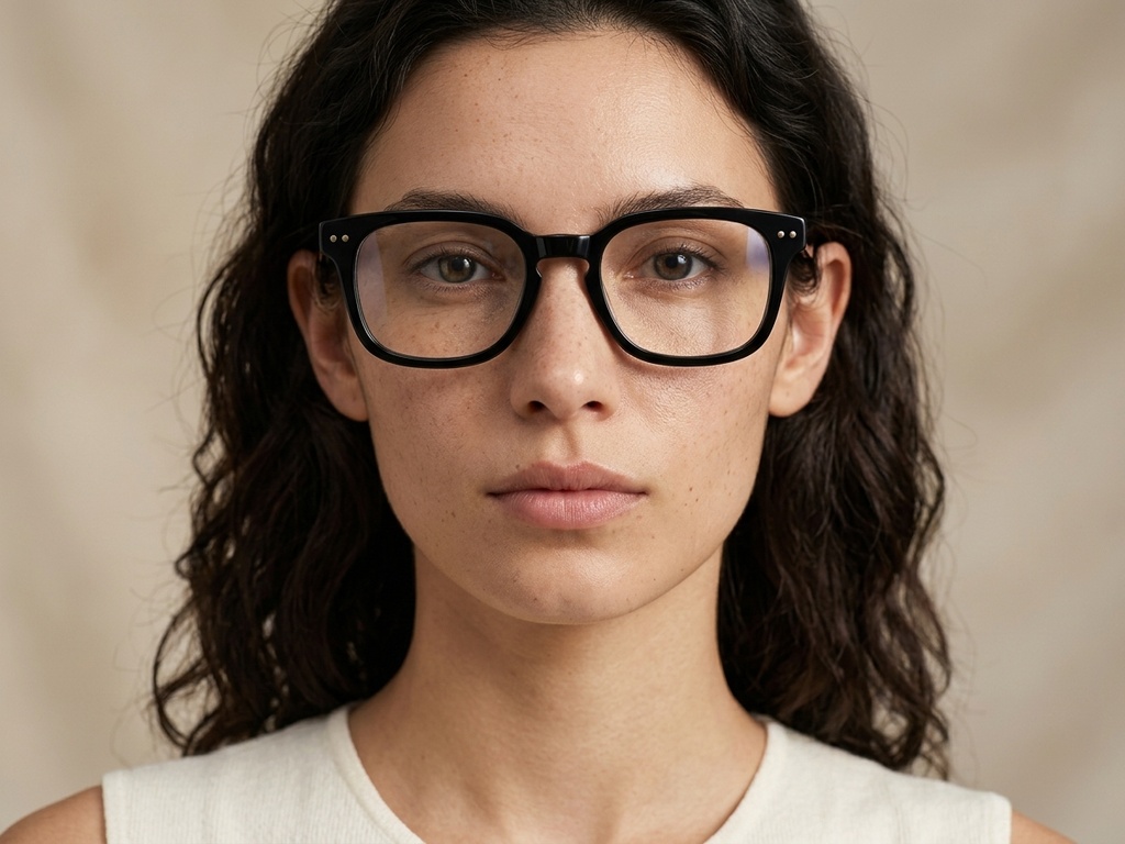 BS2012-2491_Black_Rectangular_Acetate_Glasses-tryon_female