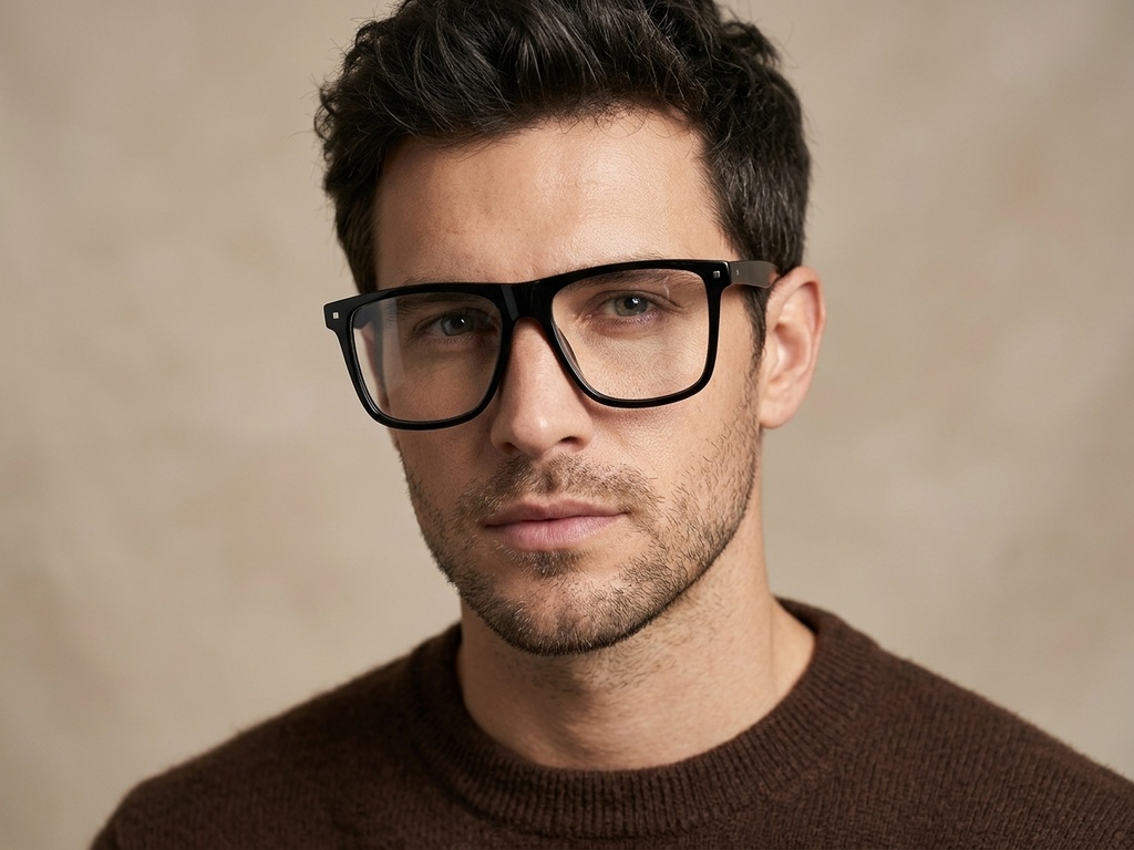 BS2012-2496_Black_Rectangular_Acetate_Glasses-tryon_male