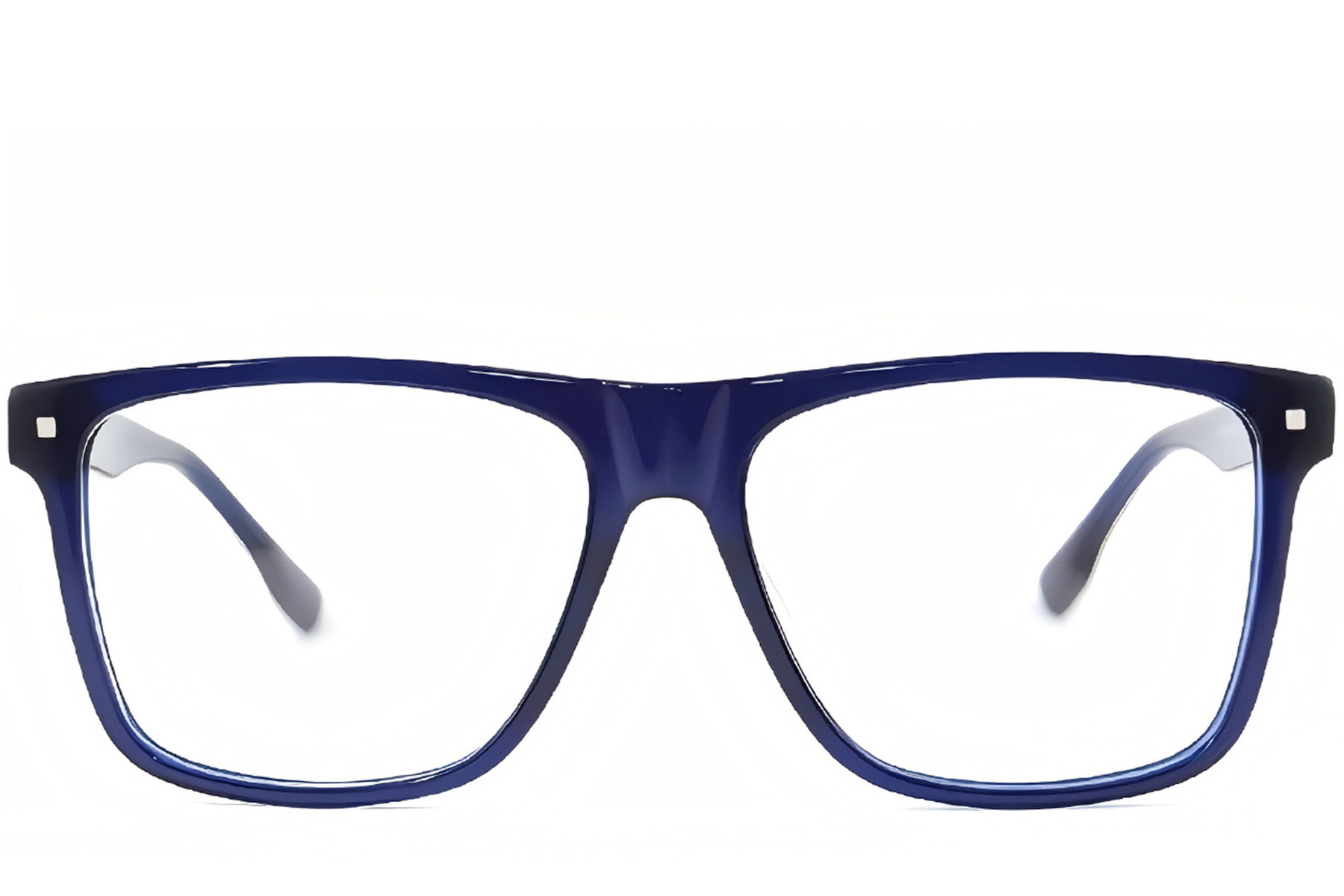 BS2012-2499_Blue_Rectangular_Acetate_Glasses_front