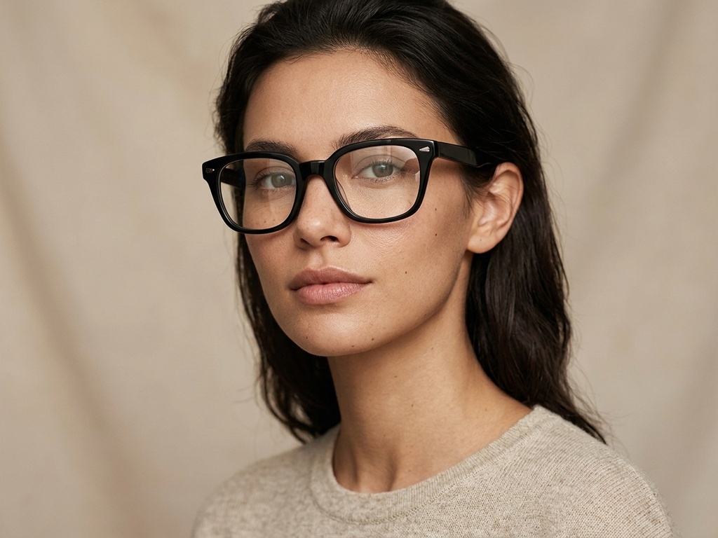 BS2012-2506_Black_Rectangular_Acetate_Glasses-tryon_female