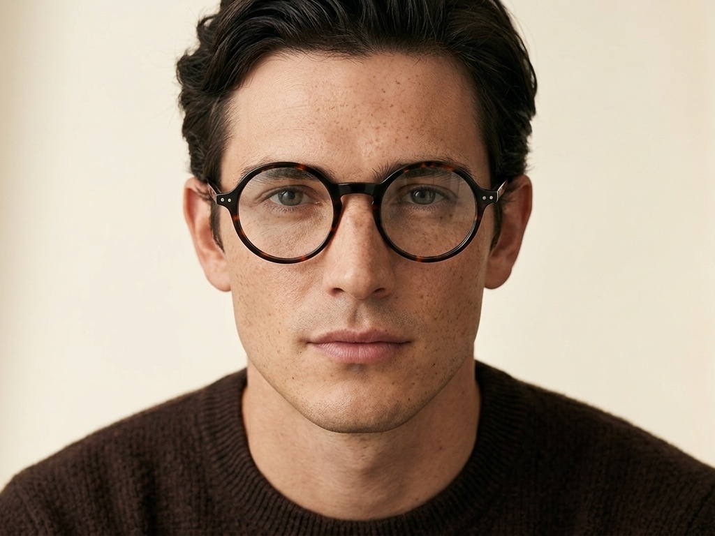 BS2012-2512_Tortoiseshell_Round_Acetate_Glasses-tryon_male