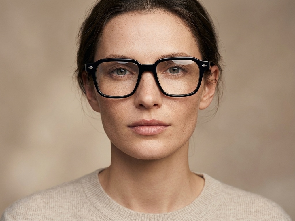 BS2012-2516_Black_Rectangular_Acetate_Glasses-tryon_female