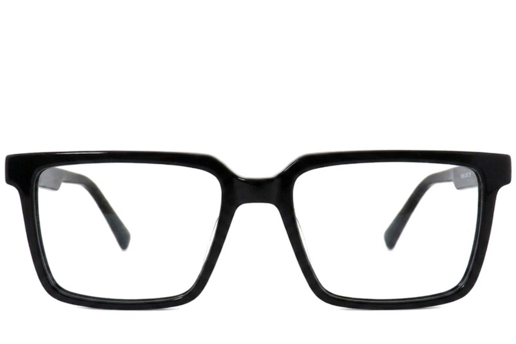 BS2012-2526_Black_Rectangular_Acetate_Glasses_corner-front
