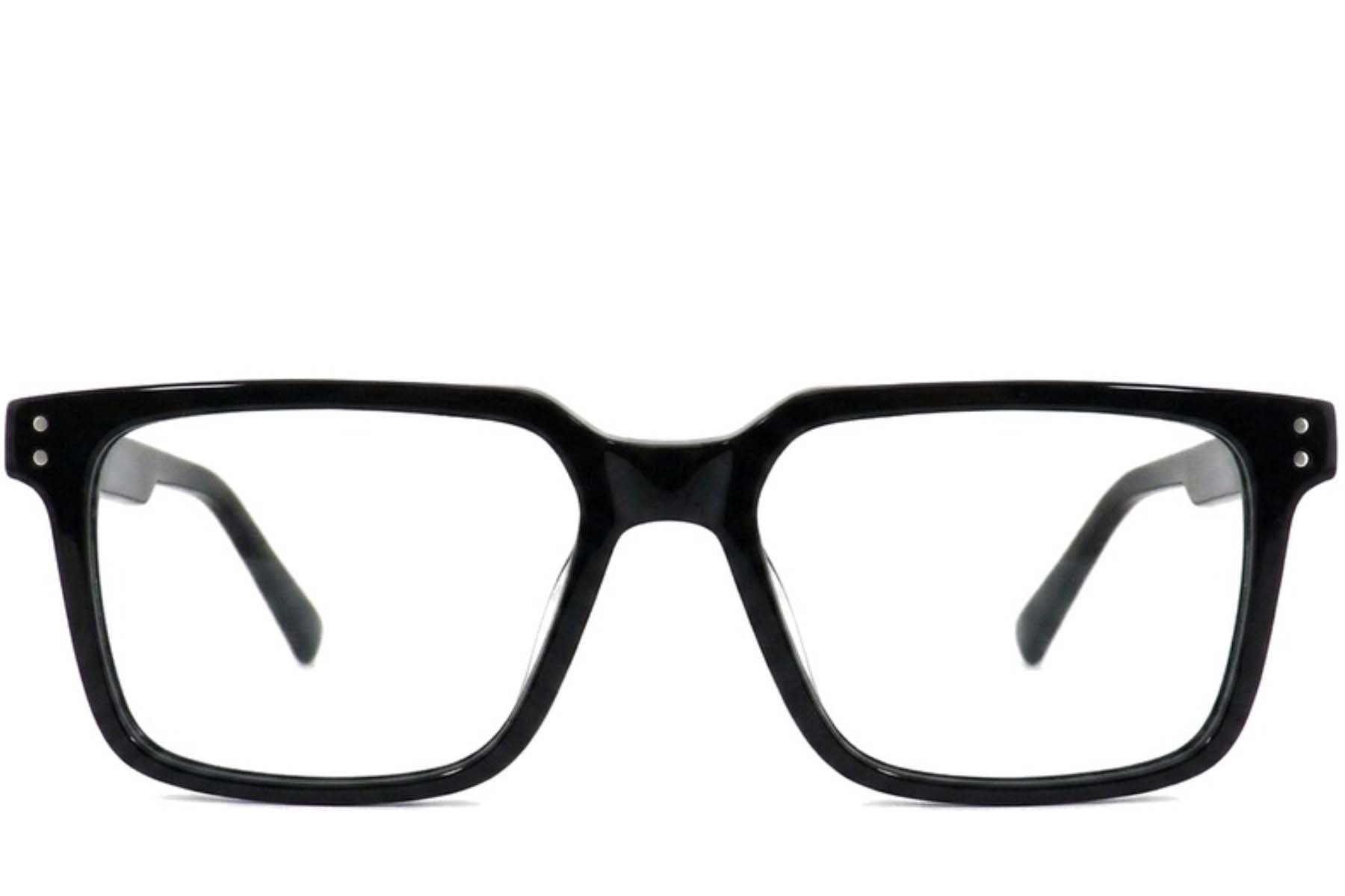 BS2012-2535_Black_Rectangular_Acetate_Glasses_corner-front