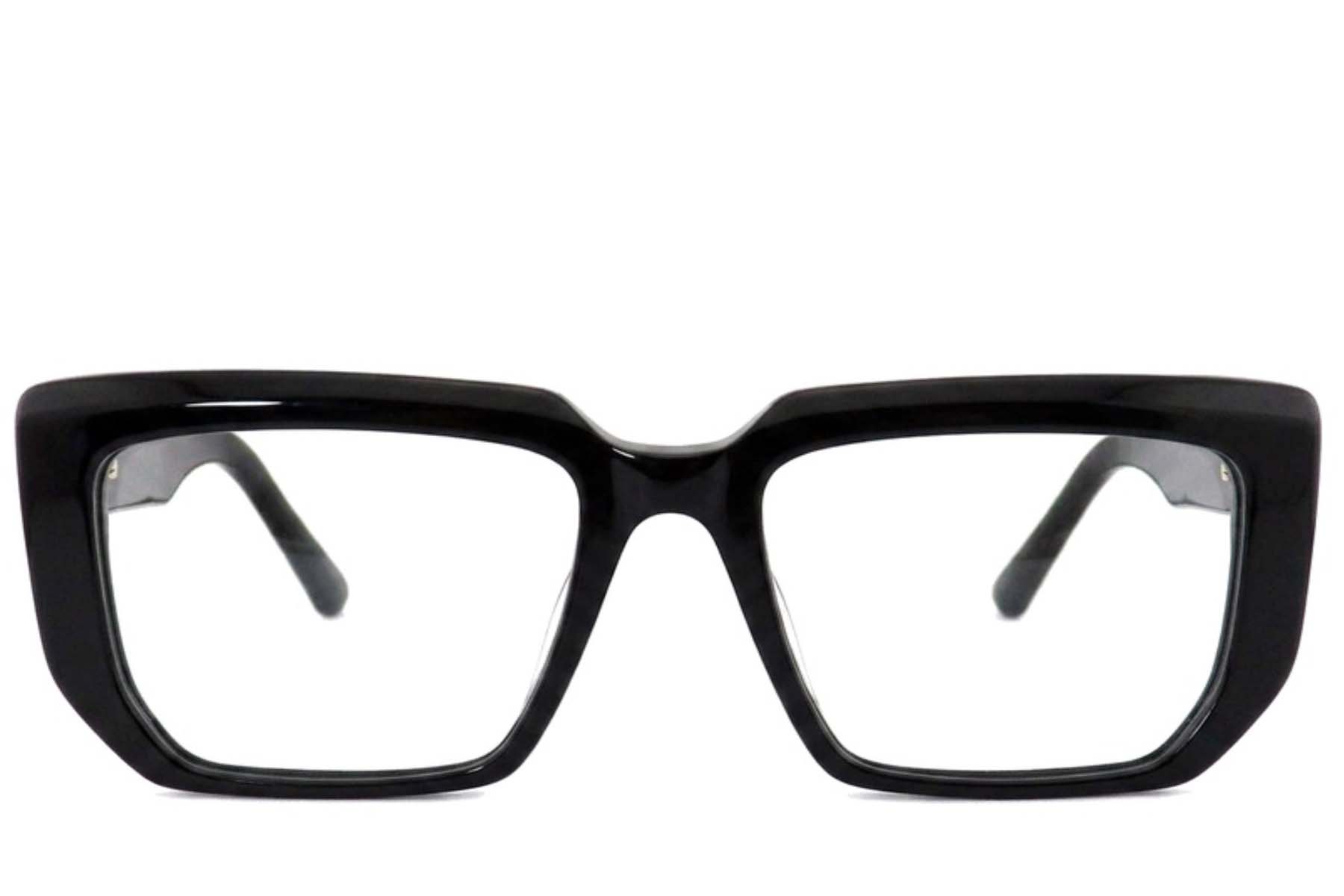 BS2012-2560_Black_Rectangular_Acetate_Glasses_corner-front
