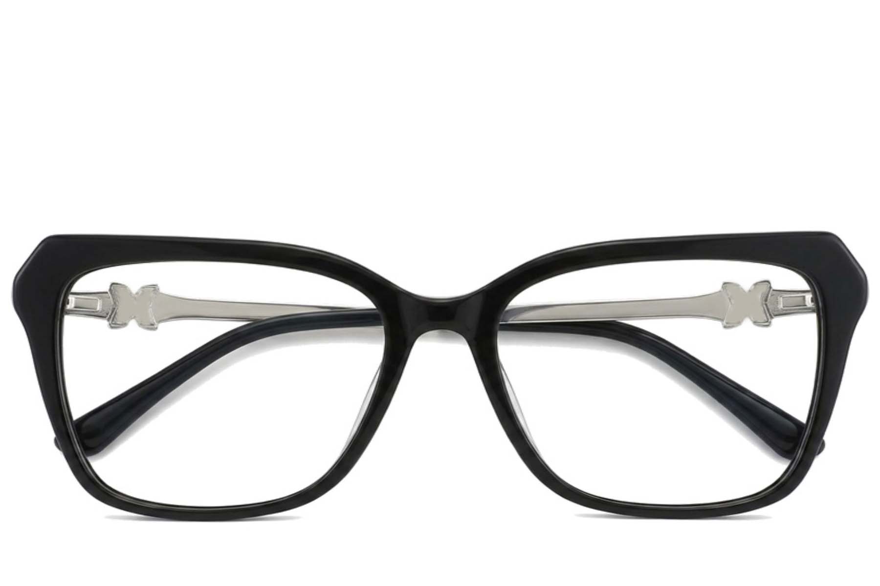 BS2012-2567_Black_Rectangular_Acetate_Glasses_corner-front
