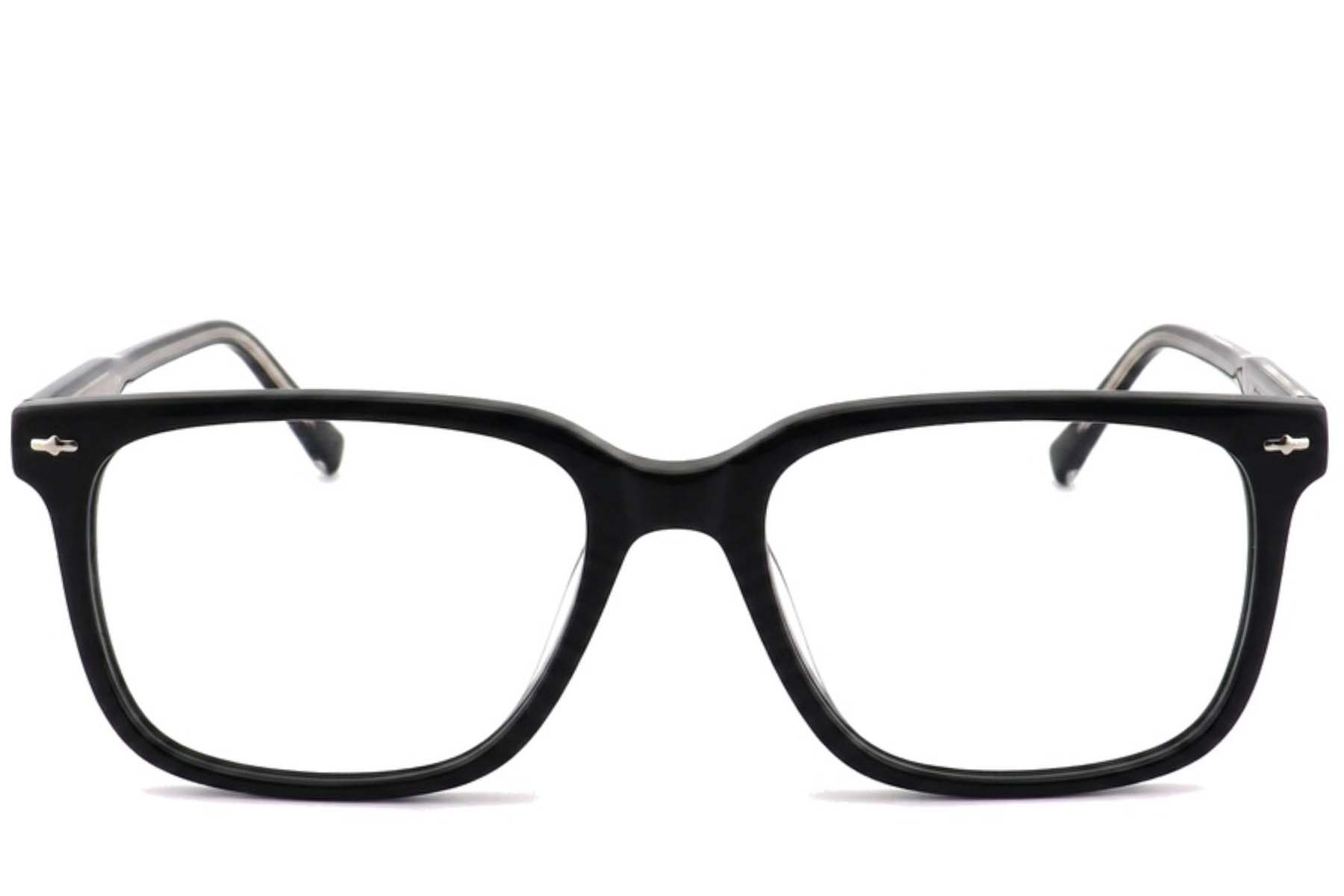 BS2012-2613_Black_Rectangular_Acetate_Glasses_corner-front