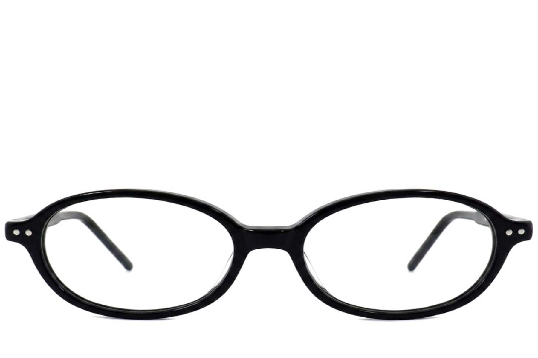 BS2012-2646_Black_Oval_Acetate_Glasses_corner-front