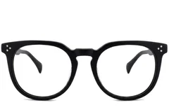BS2012-2651_Black_Oval_Acetate_Glasses_corner-front