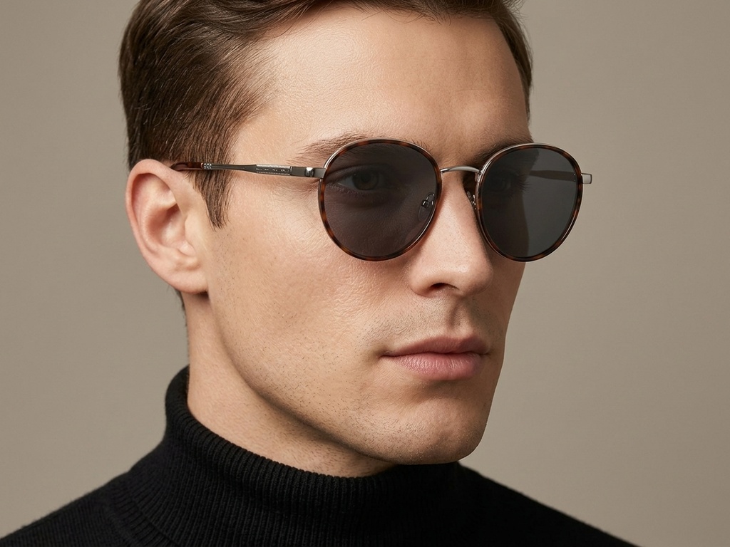 BS2012-2687_Tortoiseshell_Oval_Metal_Sunglasses-tryon_male