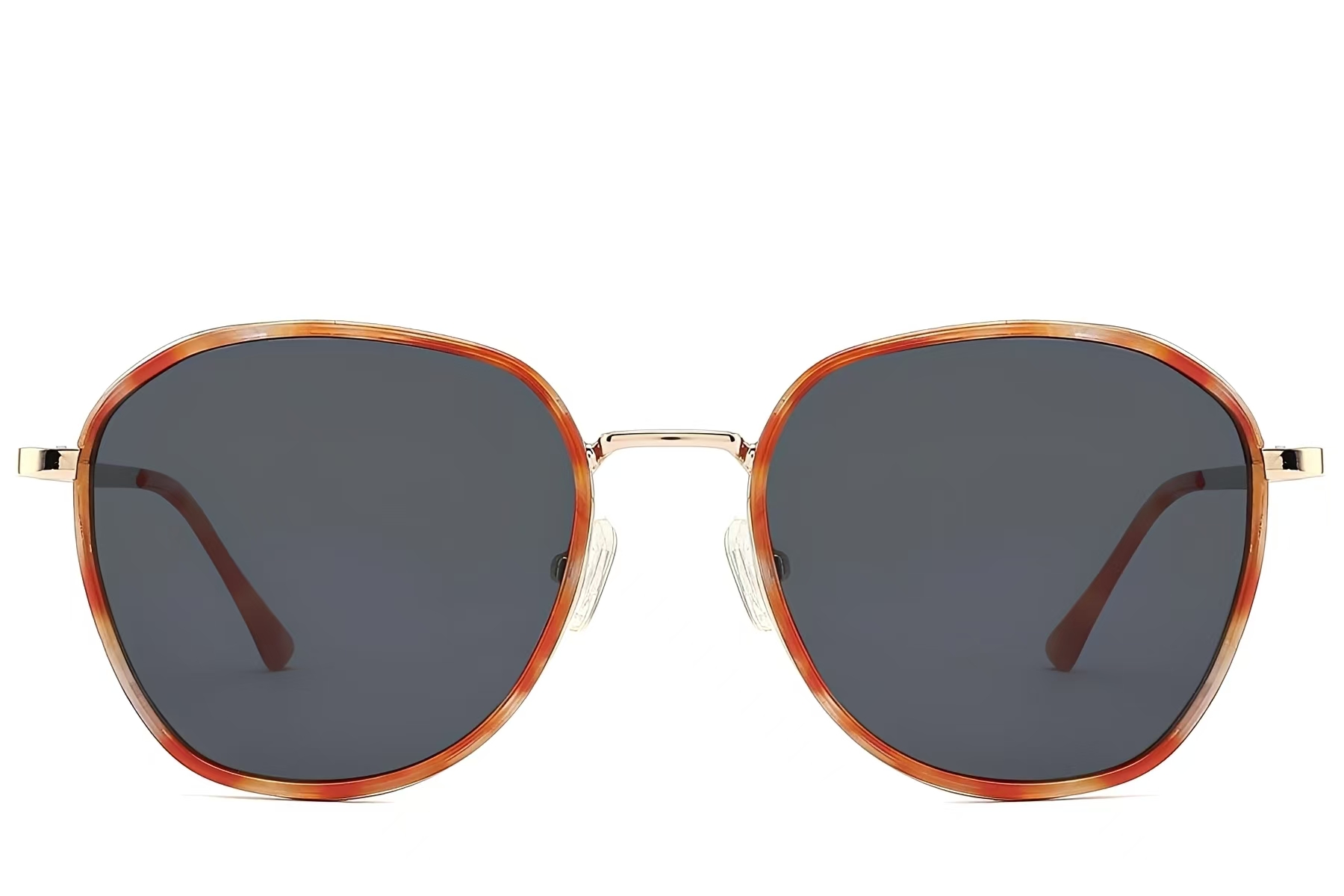 BS2012-2694_Tortoiseshell_Oval_Metal_Sunglasses_front