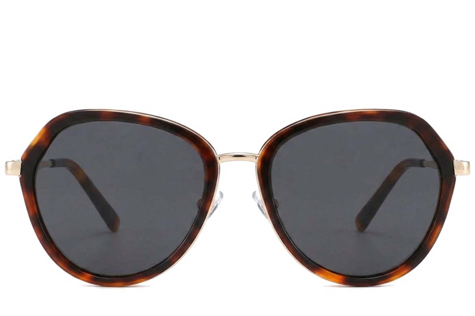 BS2012-2698_Tortoiseshell_Geometric_Metal_Sunglasses_corner-front