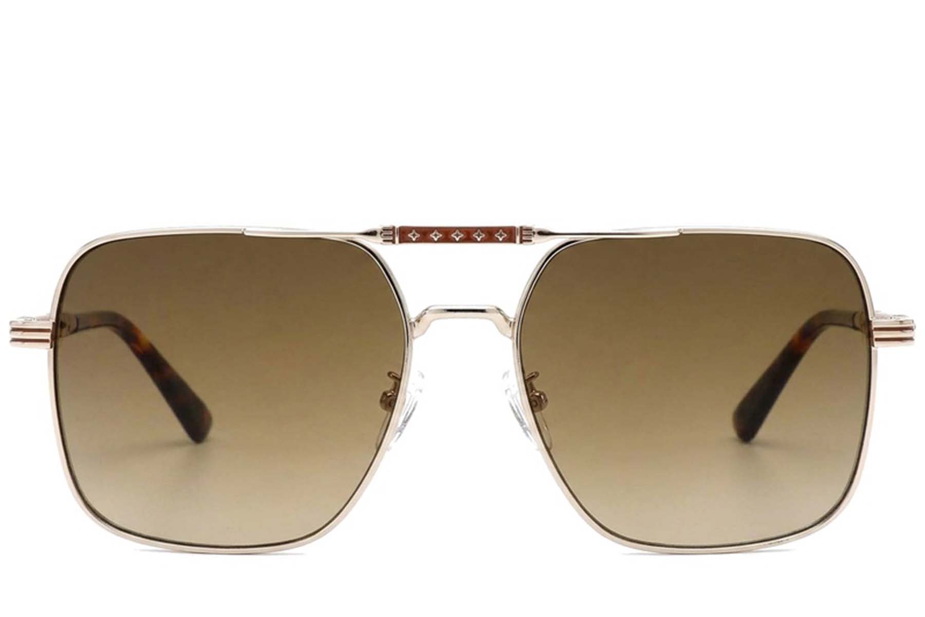 BS2012-2701_Golden_Aviator_Metal_Sunglasses_corner-front