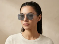BS2012-2702_Blue_Aviator_Metal_Sunglasses-tryon_female